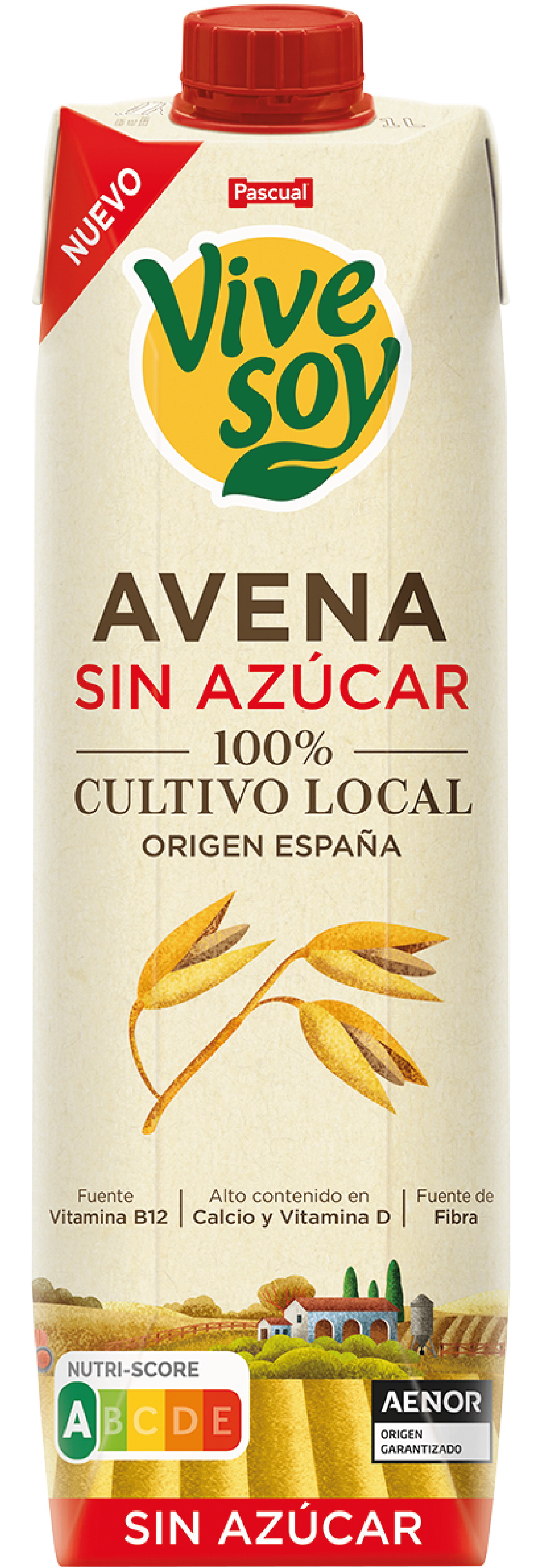 Alimento bebida de avena sin azúcar 100% cultivo local - imagen