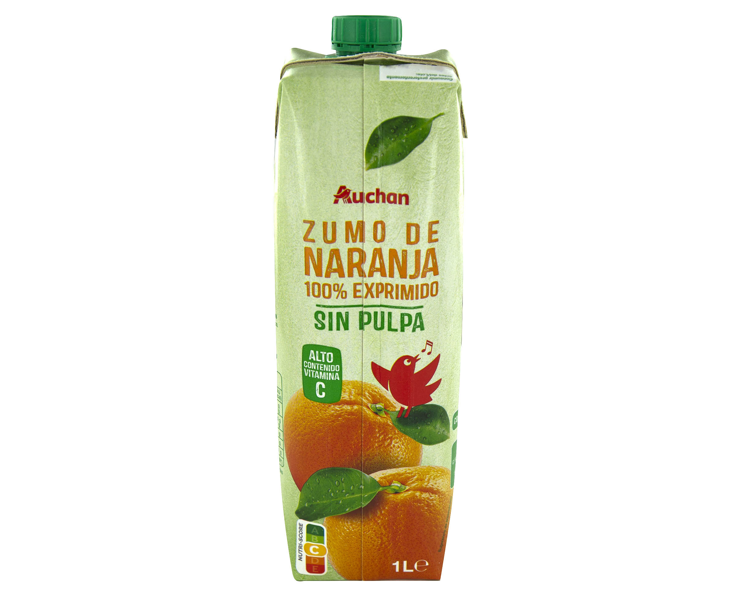 Alimento Zumo naranja 100 % exprimido sin pulpa - imagen