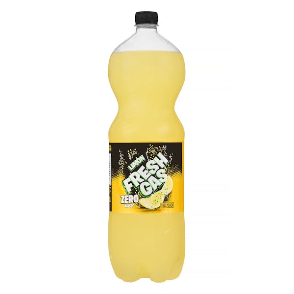 Alimento Refresco de limón Hacendado zero azúcar fresh gas - imagen