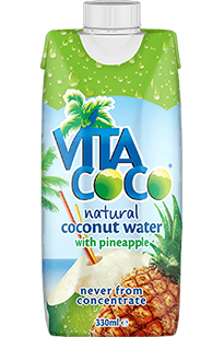 Alimento Bebida de agua de coco con piña - imagen