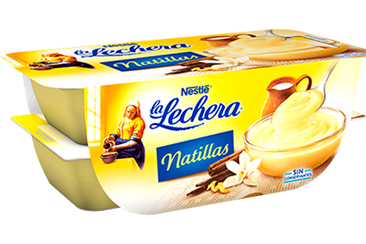 Alimento Natillas de vainilla La Lechera - imagen
