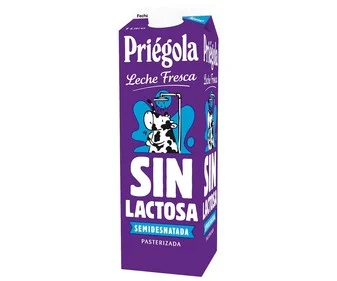 Alimento Leche semidesnatada fresca sin lactosa - imagen