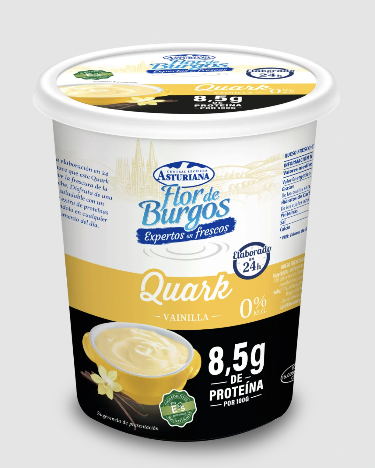 Alimento Quark Vainilla  - imagen