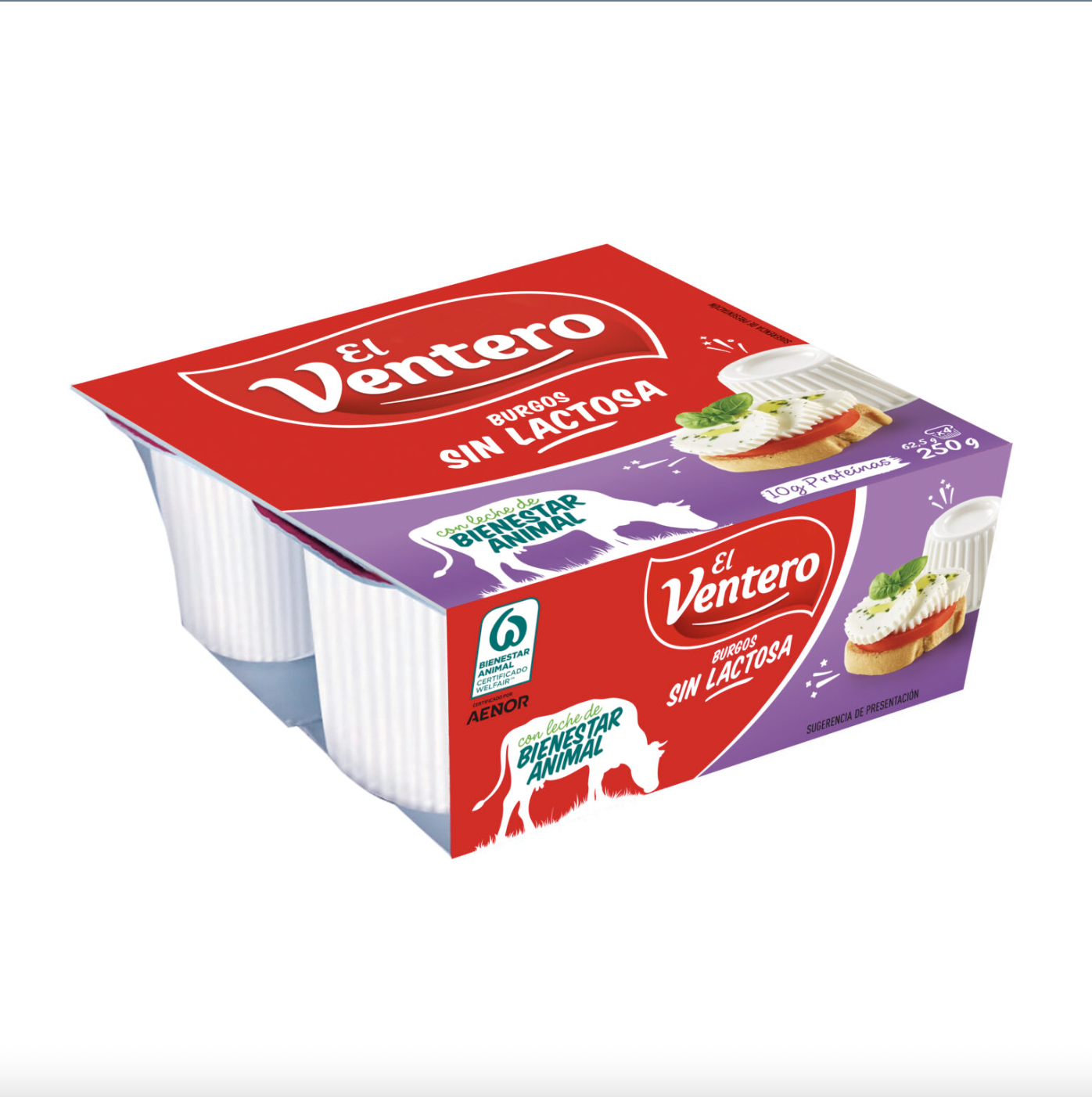 Alimento El Ventero Burgos Sin Lactosa - imagen