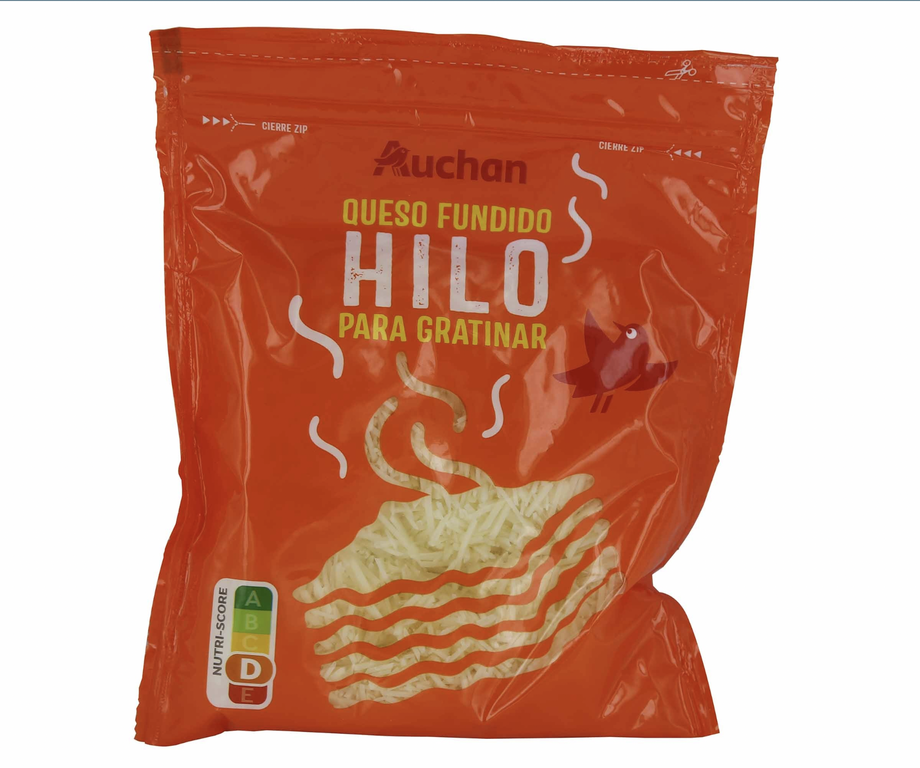 Alimento Queso en Hilo Fundido Para Gratinar  - imagen