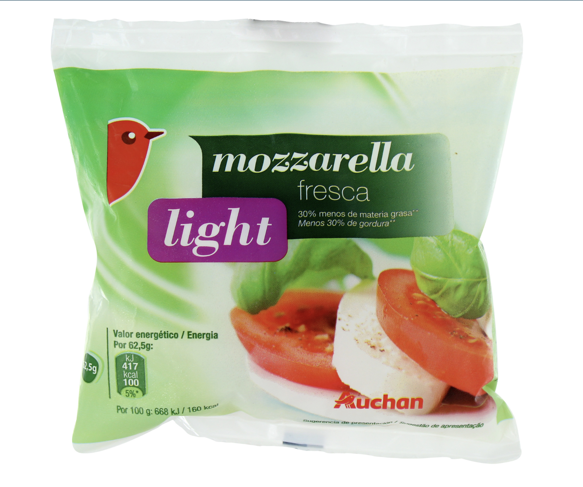 Alimento Mozzarella Light  - imagen