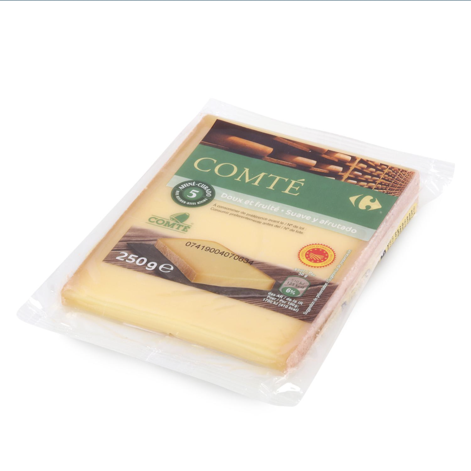 Alimento Queso Comté D.O.P. 5 Meses Curación Cuña - imagen