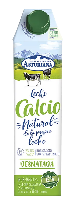 Alimento Leche rica en calcio desnatada - imagen
