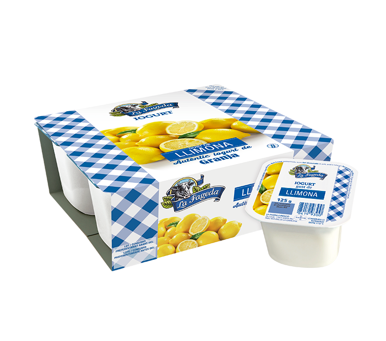 Alimento Yogur con sabor de limón - imagen