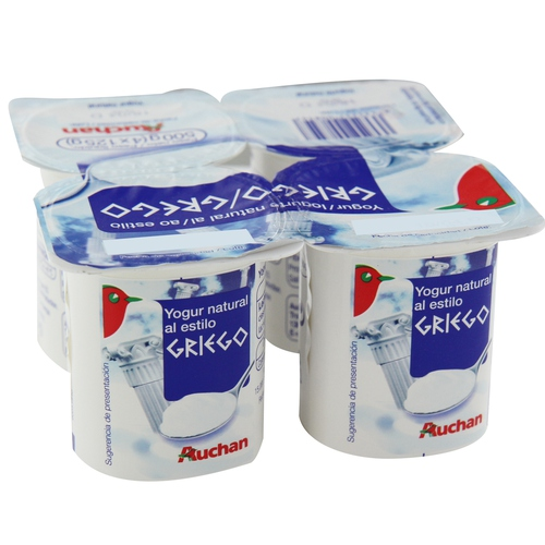 Alimento Yogur natural al  estilo griego. - imagen