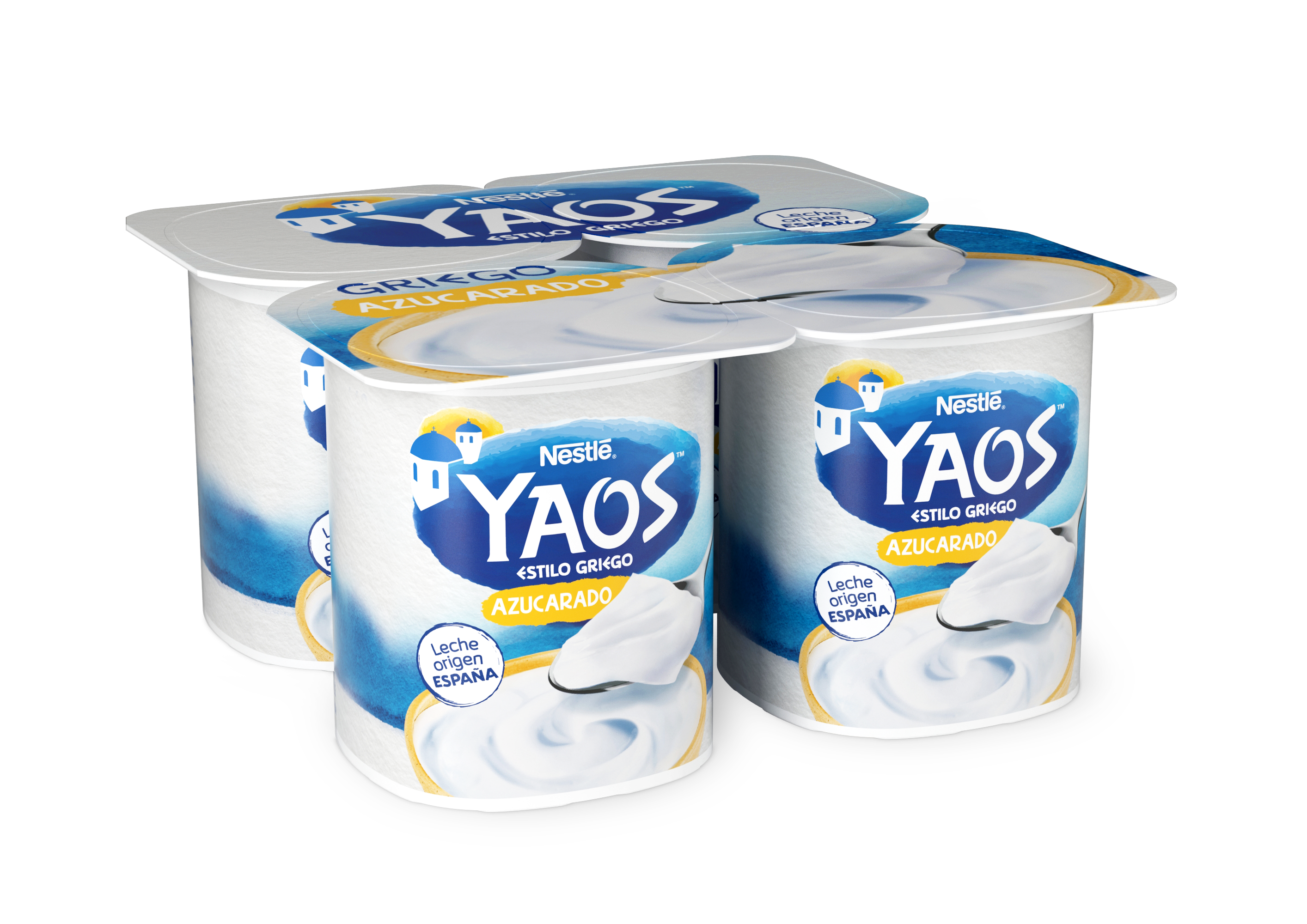 Alimento Yogur Griego azucarado. - imagen