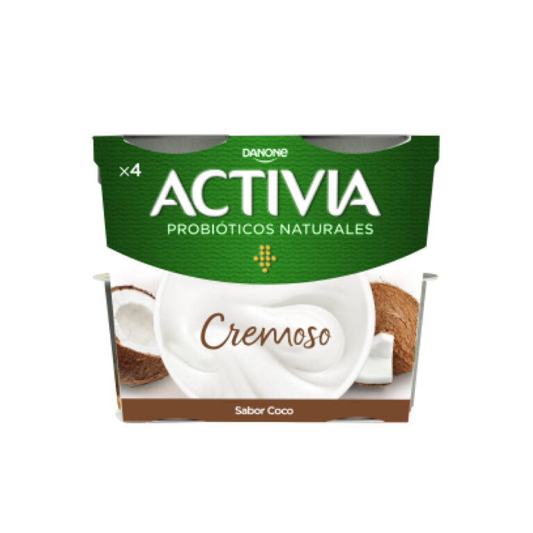 Alimento Leche fermentada con bifidus, cremoso coco, Activia - imagen