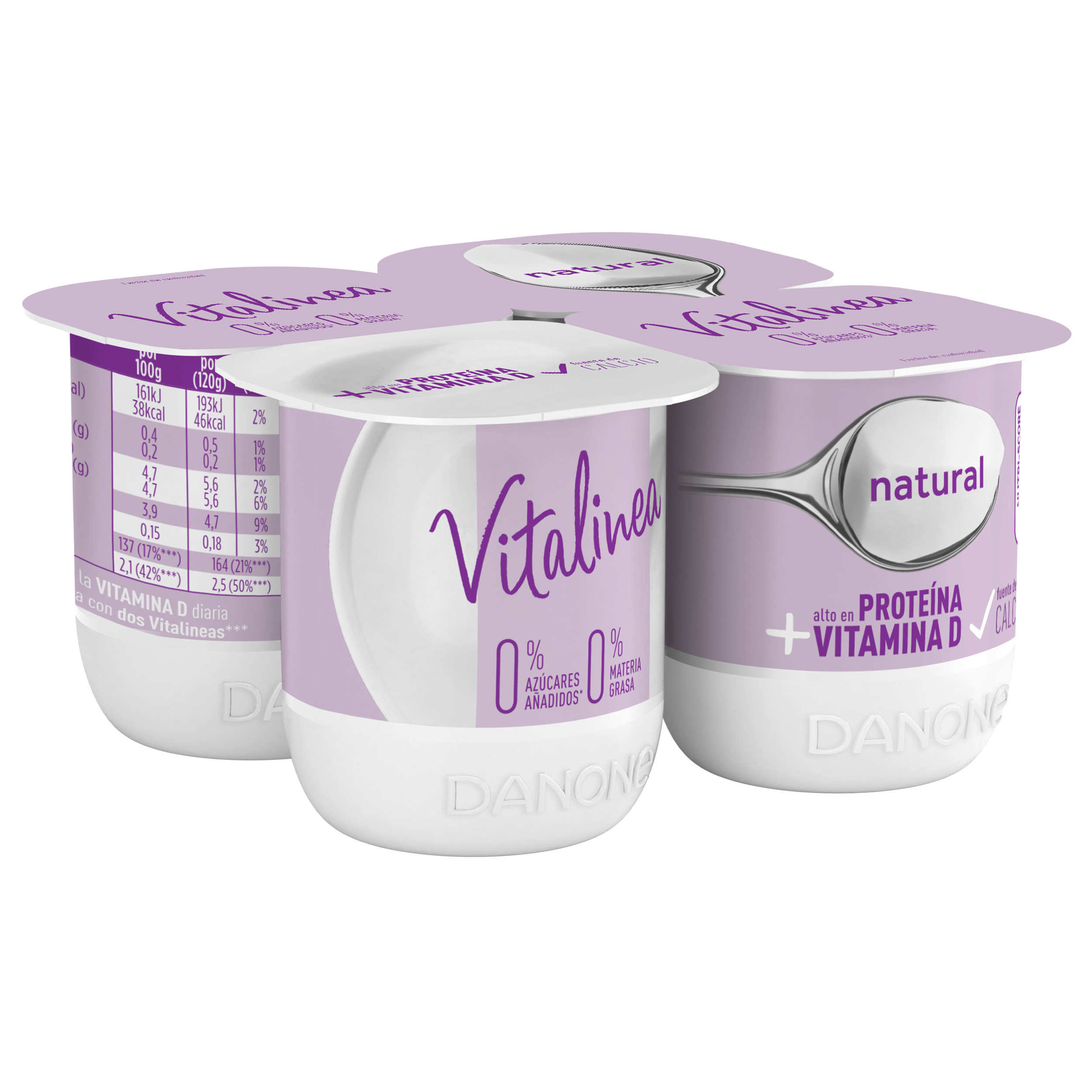Alimento Leche fermentada natural, Vitalinea - imagen
