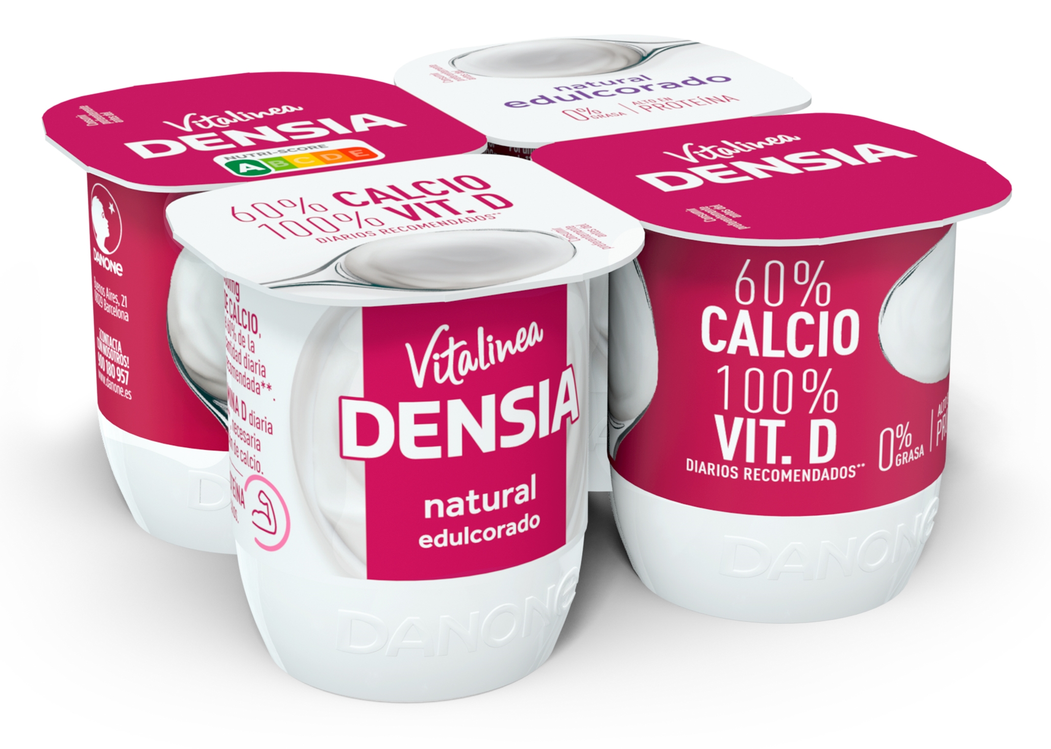 Alimento Leche fermentada desnatada natural, Vitalinea Densia - imagen