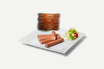 Alimento Salchichas de pollo y pavo - imagen
