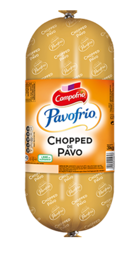 Alimento CHOPPED DE PAVO PAVOFRÍO AL CORTE - imagen