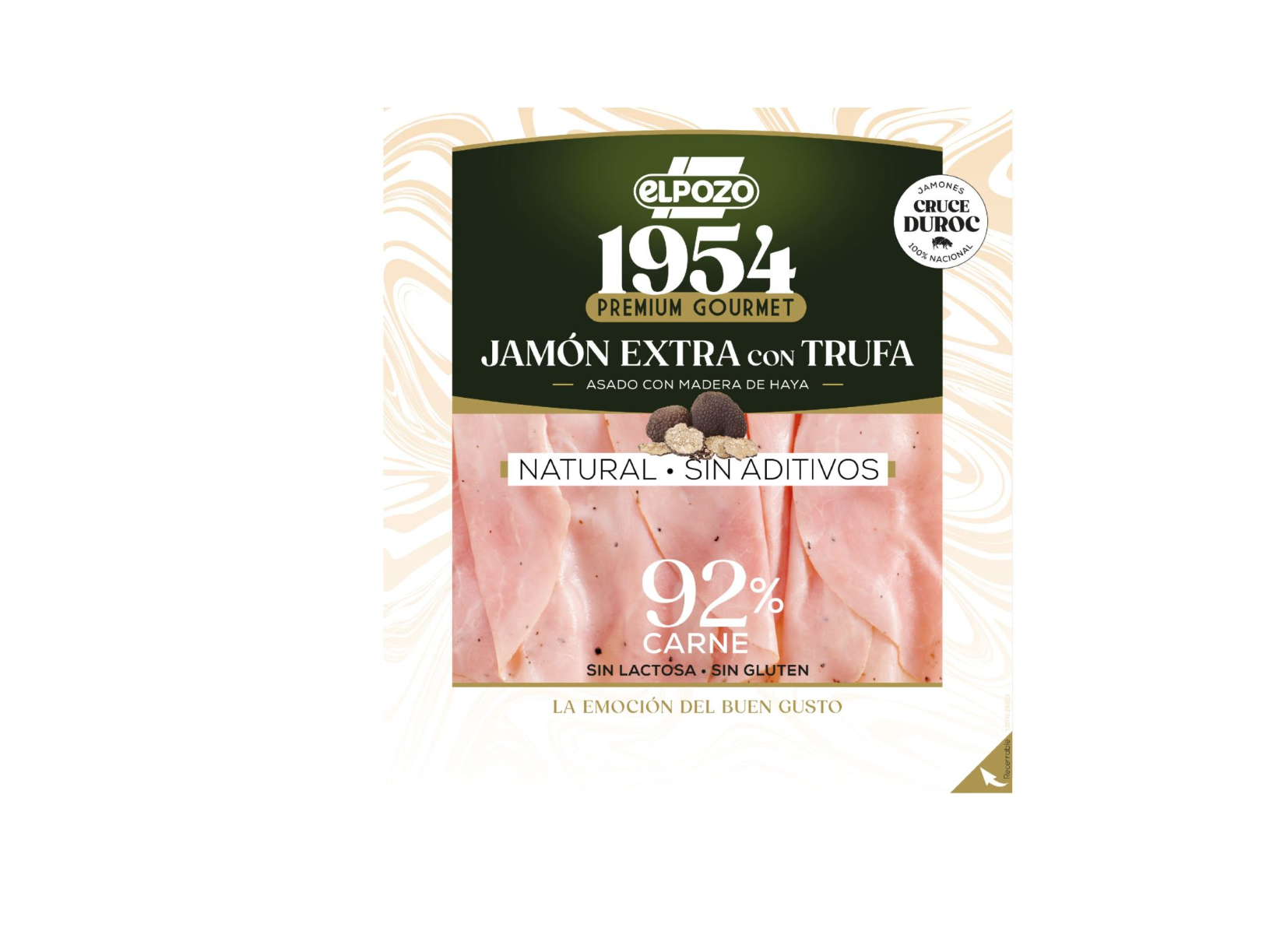 Alimento JAMÓN EXTRA CON TRUFA ASADO CON MADERA DE HAYA 1954 PREMIUM GOURMET - imagen