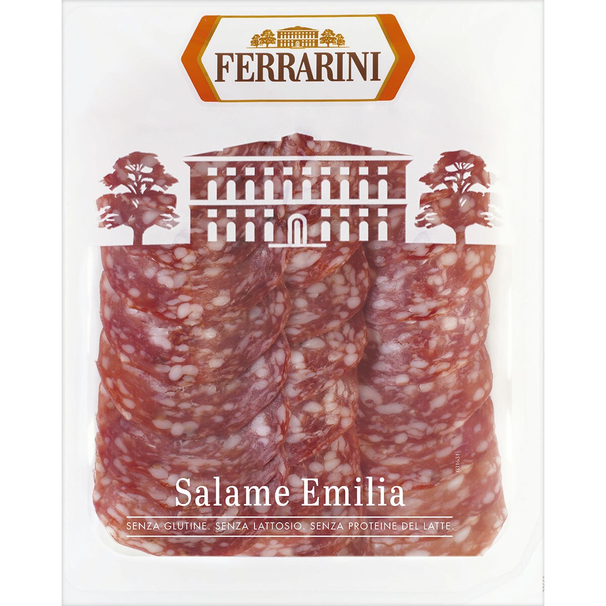 Alimento Salami Emilia italiano en lonchas sin gluten sin lactosa envase 90 g - imagen