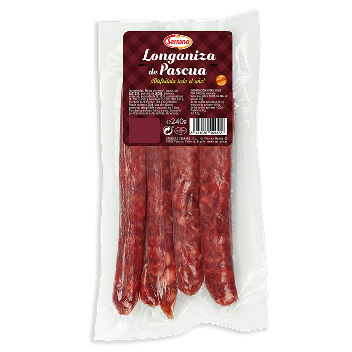 Alimento Longaniza de Pascua - imagen