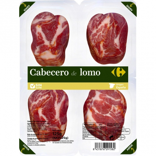 Alimento Cabecero de Lomo en lonchas - imagen