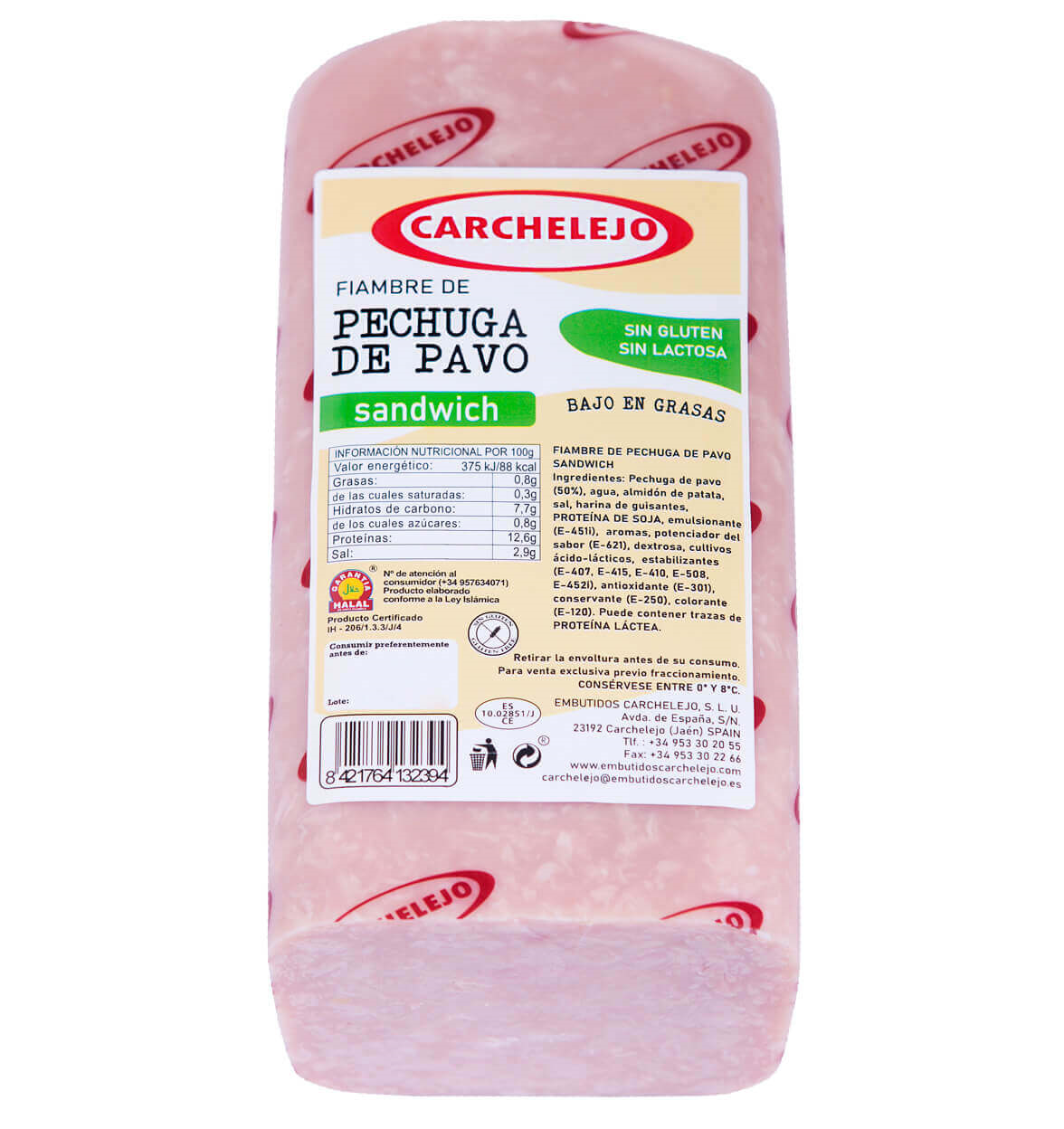 Alimento  Fiambre de Pechuga de pavo sandwich - imagen