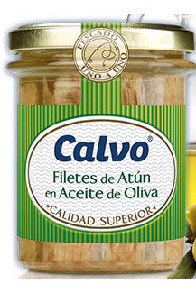 Alimento Atún claro, filetes en aceite de oliva 