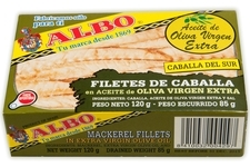 Alimento Caballa, filetes en aceite de oliva virgen - imagen
