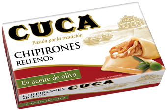Alimento Chipirones rellenos en aceite de oliva - imagen