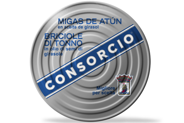 Alimento Atún, migas en aceite de girasol - imagen