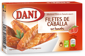 Alimento Caballa, filetes en tomate - imagen
