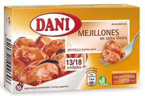 Alimento Mejillones en salsa vieira 13/18 - imagen