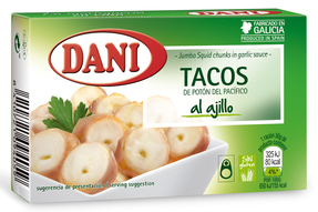 Alimento Potón, tacos al ajillo - imagen