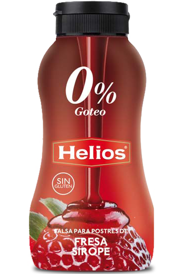Alimento Sirope de fresa, salsa para postres 0 % goteo - imagen