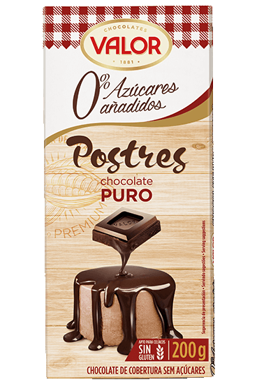 Chocolate Valor Puro - 200 g