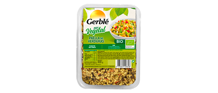 Alimento Paella vegetariana bio - imagen