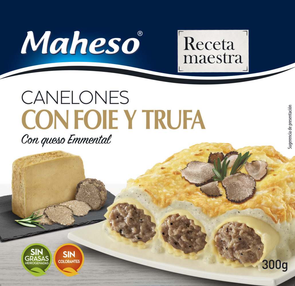 Alimento Canelones de foie y trufa receta maestra - imagen