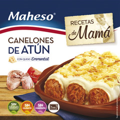 Alimento Canelones de atún receta de mamá - imagen