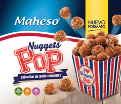 Alimento Pop nuggets. Palomitas de pollo - imagen