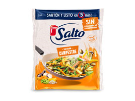 Alimento Salteado de verduras campestres. Salto - imagen